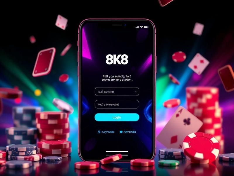 Access 8K8 Casino's trusted gambling platform through 8k8app.login.com. Explore top-rated online casino games, sports betting, and secure real-money gaming options. Your reliable destination for mobile gambling entertainment.